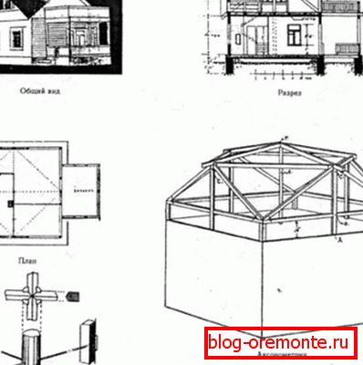 Оригінальний проект покрівлі Судейкина