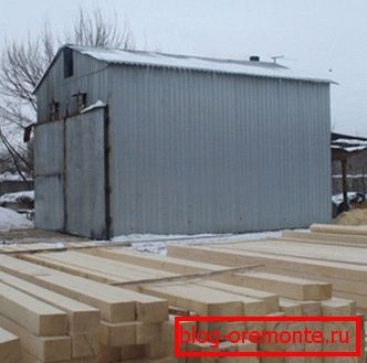 Ангар з сушильної установкою Ангар з сушильної установкою