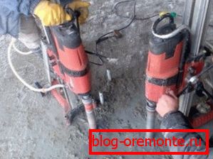 Буріння в бетоні проводите до шліфувальних робіт Буріння в бетоні проводите до шліфувальних робіт