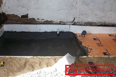 Черновая стяжка теплого пола