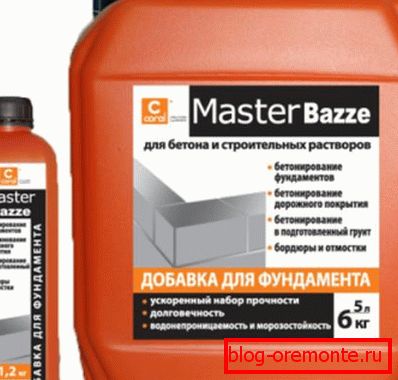 Добавка для фундамента Добавка для фундамента