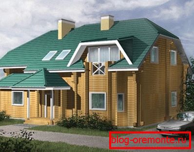 Будинок з бруса - типовий проект Будинок з бруса - типовий проект