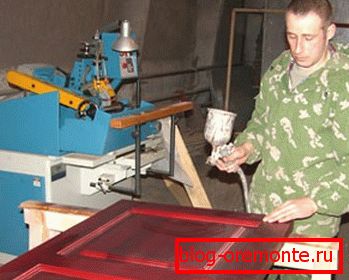 Для фарбування застосовуємо пульверизатор Для фарбування застосовуємо пульверизатор