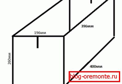 Форма може бути виготовлена з чого завгодно, головне - щоб матеріали були щільними Форма може бути виготовлена з чого завгодно, головне - щоб матеріали були щільними