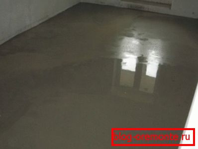 Фото бетонної стяжки в квартирі. Фото бетонної стяжки в квартирі.