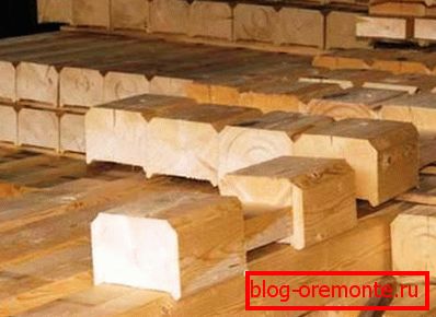 Готовий стіновий комплект типового будинку з профільованого бруса Готовий стіновий комплект типового будинку з профільованого бруса