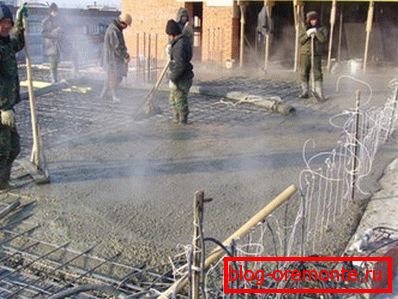 Випаровування води в ході застосування електропрогрівання Випаровування води в ході застосування електропрогрівання