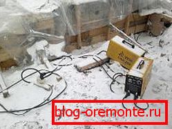 Використання зварювального апарату в якості понижувального трансформатора Використання зварювального апарату в якості понижувального трансформатора