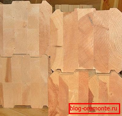 Як видно на фото, комбінований брус кедр-модрина відрізняється оригінальним колірним рішенням Як видно на фото, комбінований брус кедр-модрина відрізняється оригінальним колірним рішенням