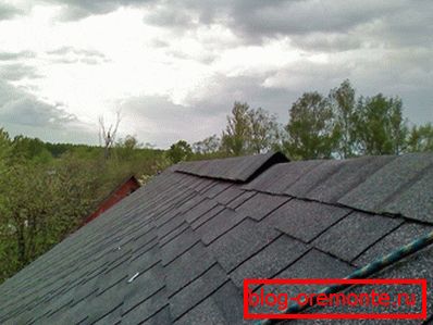 Робота з дахом, критої м'якою покрівлею