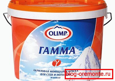 Миється фарба на основі акрилової Миється фарба на основі акрилової