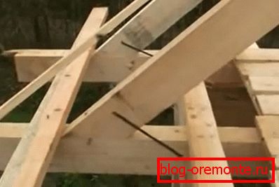 Кріплення крокв до балок Кріплення крокв до балок