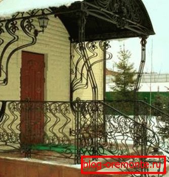 ганок з каменю