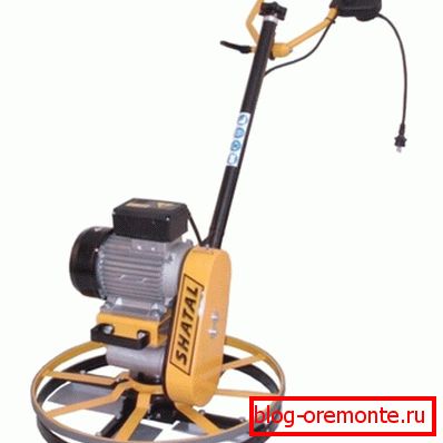 Машина для затирання бетону поблизу стін Машина для затирання бетону поблизу стін