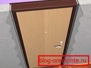 Наочний приклад дверної коробки міжкімнатні двері як встановити