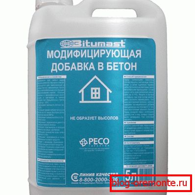 Модификатор для бетонов Модификатор для бетонов