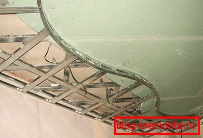 Монтаж двухуровневого каркаса Монтаж двухуровневого каркаса