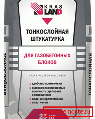 На фото готова штукатурна суміш для газобетону. На фото готова штукатурна суміш для газобетону.