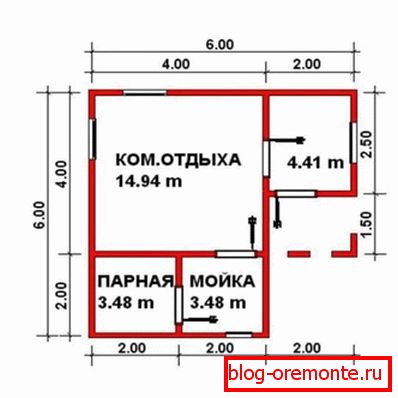 Планування з невеликою мансардою Планування з невеликою мансардою