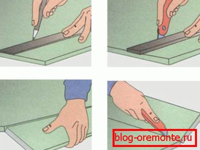 Подготовка листов гипсокартона к монтажу Подготовка листов гипсокартона к монтажу