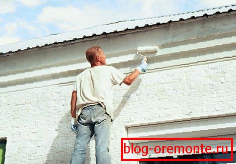 Покраска валиком