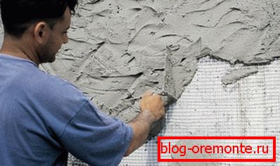 При обробці великих поверхонь краще всього використовувати армуючої сітки для підвищення міцності При обробці великих поверхонь краще всього використовувати армуючої сітки для підвищення міцності