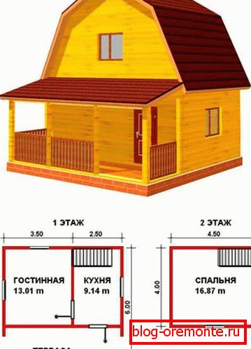 Пример проекта такого дома Пример проекта такого дома