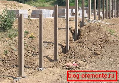 Приклад встановлених опор Приклад встановлених опор