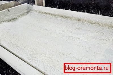 Виробництво стеклофібробетона напиленням Виробництво стеклофібробетона напиленням