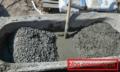 Як самостійно зробити мармур з бетону