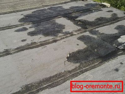 Ремонт покрівлі з рулонного матеріалу