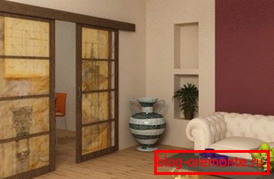 Двопільна зсувні двері-купе механізм двері зсувний міжкімнатних