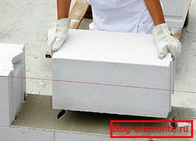 Шаховий порядок рядів з газобетону Шаховий порядок рядів з газобетону