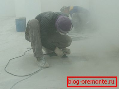 Шліфування бетонної підлоги своїми руками в домашніх умовах Шліфування бетонної підлоги своїми руками в домашніх умовах