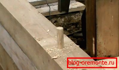 з'єднання вінців с использованием деревянных шплинтов з'єднання вінців с использованием деревянных шплинтов