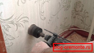 Створення штроб під кабель Створення штроб під кабель