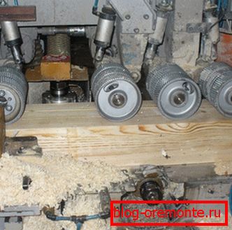 Стругання висушеного продукту Стругання висушеного продукту