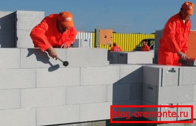 Укладання газобетону Укладання газобетону
