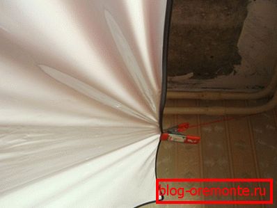 Установка своїми руками натяжної стелі Установка своїми руками натяжної стелі