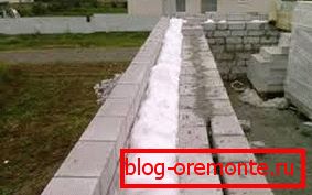 Варіант використання рідкого пеноизола для утеплення між кладкою Варіант використання рідкого пеноизола для утеплення між кладкою