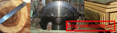 Варіант розпилювання колоди з використанням спеціальних верстатів Варіант розпилювання колоди з використанням спеціальних верстатів