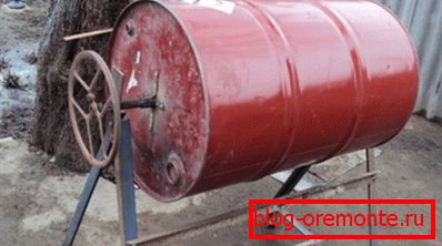 Варіант самостійного виготовлення бетономішалки Варіант самостійного виготовлення бетономішалки