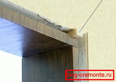 Верхній брус в дверному отворі Верхній брус в дверному отворі