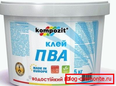 Водостойкий клей ПВА Водостойкий клей ПВА