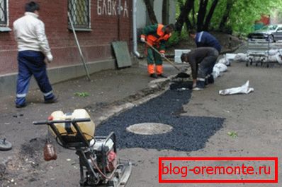 Відновлення покриття після проведення ремонтних робіт Відновлення покриття після проведення ремонтних робіт