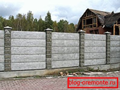 Огорожа з п'яти секцій в одному прольоті Огорожа з п'яти секцій в одному прольоті