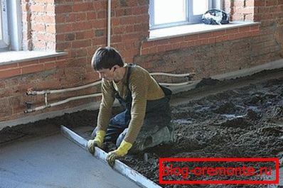 Заливка підлоги бетоном в приватному будинку - справа відповідальна, але здійсненне Заливка підлоги бетоном в приватному будинку - справа відповідальна, але здійсненне