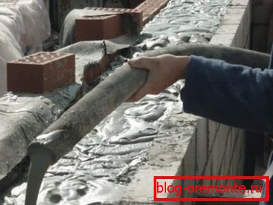 заповнення опалубки заповнення опалубки