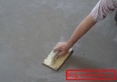 Затирка стяжки Затирка стяжки